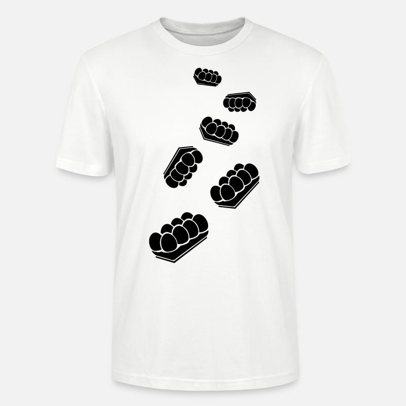 Eier symbol - Stanley/Stella Unisex Bio-T-Shirt CRAFTER - Weiß