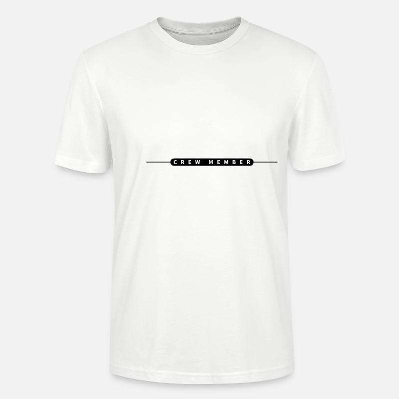 Crew Mitglied - Stanley/Stella Unisex Bio-T-Shirt CRAFTER - Weiß