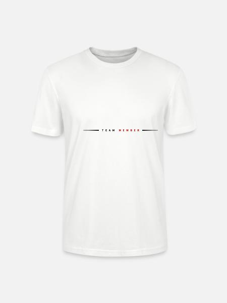 Team Mitglied - Stanley/Stella Unisex Bio-T-Shirt CRAFTER - Weiß