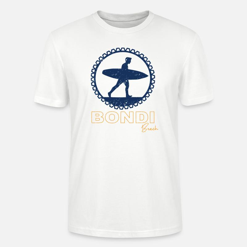 Bondi Beach - Stanley/Stella Unisex Bio-T-Shirt CRAFTER - Weiß