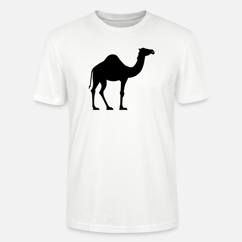 Kamel - Stanley/Stella Unisex Bio-T-Shirt CRAFTER - Weiß