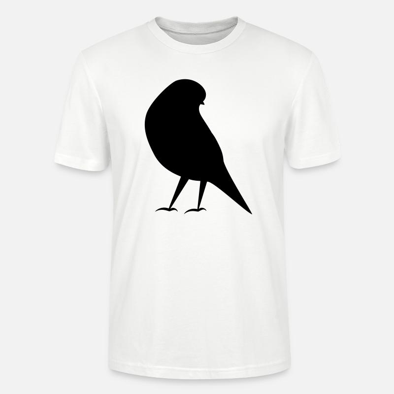 Vogel 3 - Stanley/Stella Unisex Bio-T-Shirt CRAFTER - Weiß