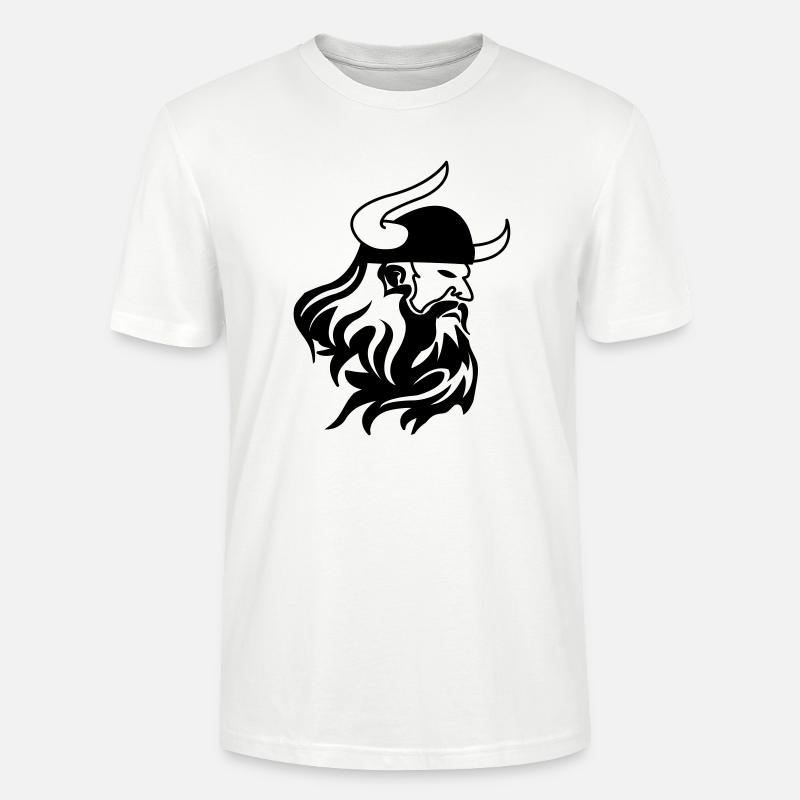 wikinger_00 - Stanley/Stella Unisex Bio-T-Shirt CRAFTER - Weiß