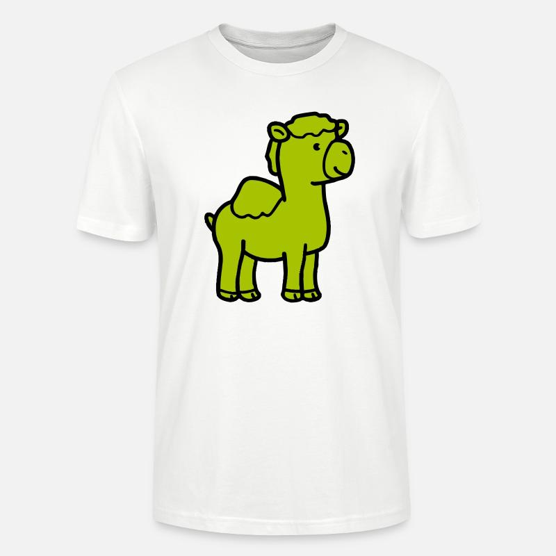 Kamel Comic - Stanley/Stella Unisex Bio-T-Shirt CRAFTER - Weiß