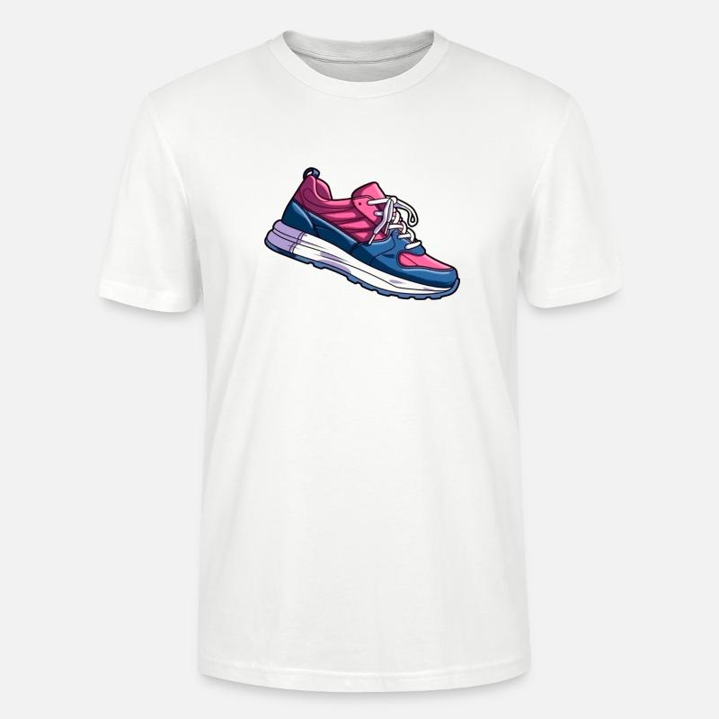 Bi Pride Schuhe - Stanley/Stella Unisex Bio-T-Shirt CRAFTER - Weiß