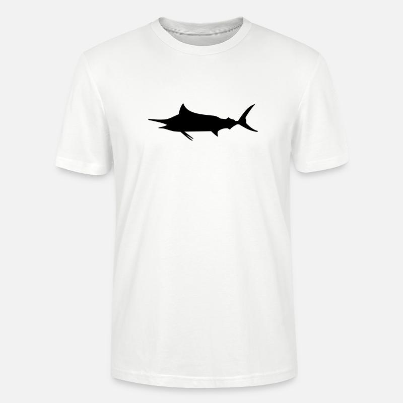 Marlin - T-shirt bio CRAFTER Stanley Stella Unisexe - blanc