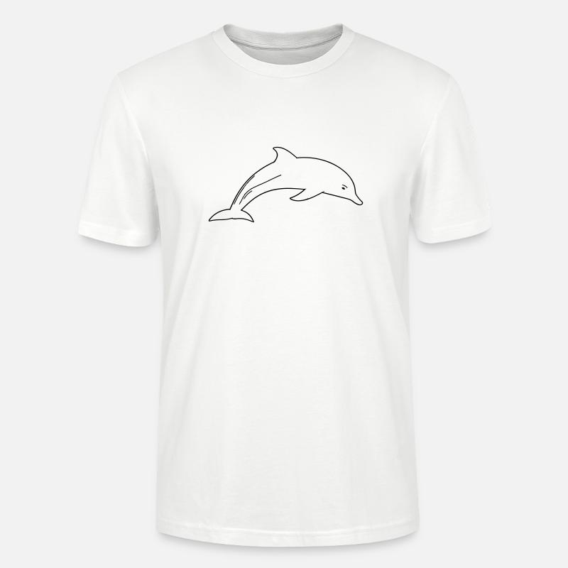 Delfin - Stanley/Stella Unisex Bio-T-Shirt CRAFTER - Weiß