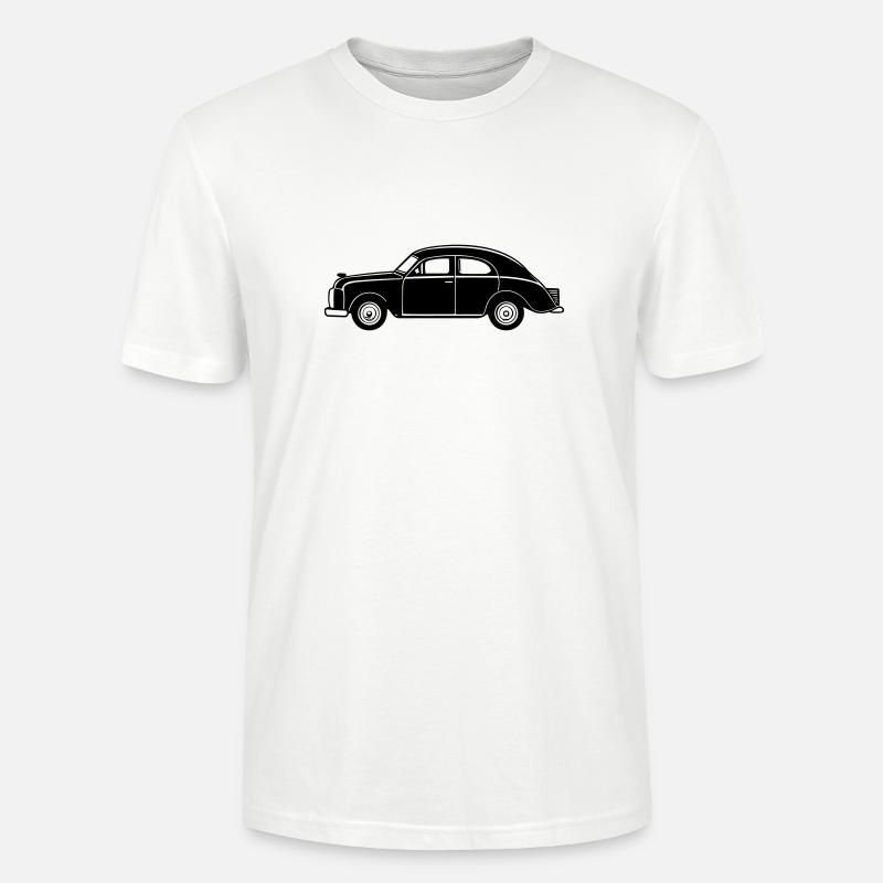 voiture - T-shirt bio CRAFTER Stanley Stella Unisexe - blanc