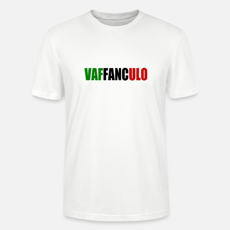 Vaffanculo - Stanley/Stella Unisex Bio-T-Shirt CRAFTER - Weiß