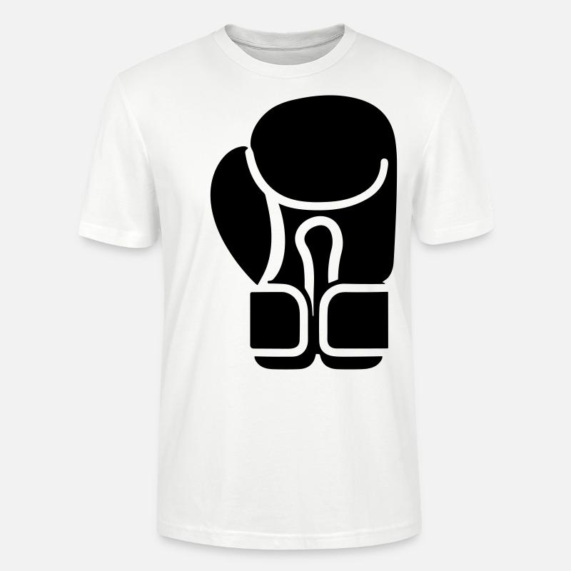 Boxhandschuh - Stanley/Stella Unisex Bio-T-Shirt CRAFTER - Weiß
