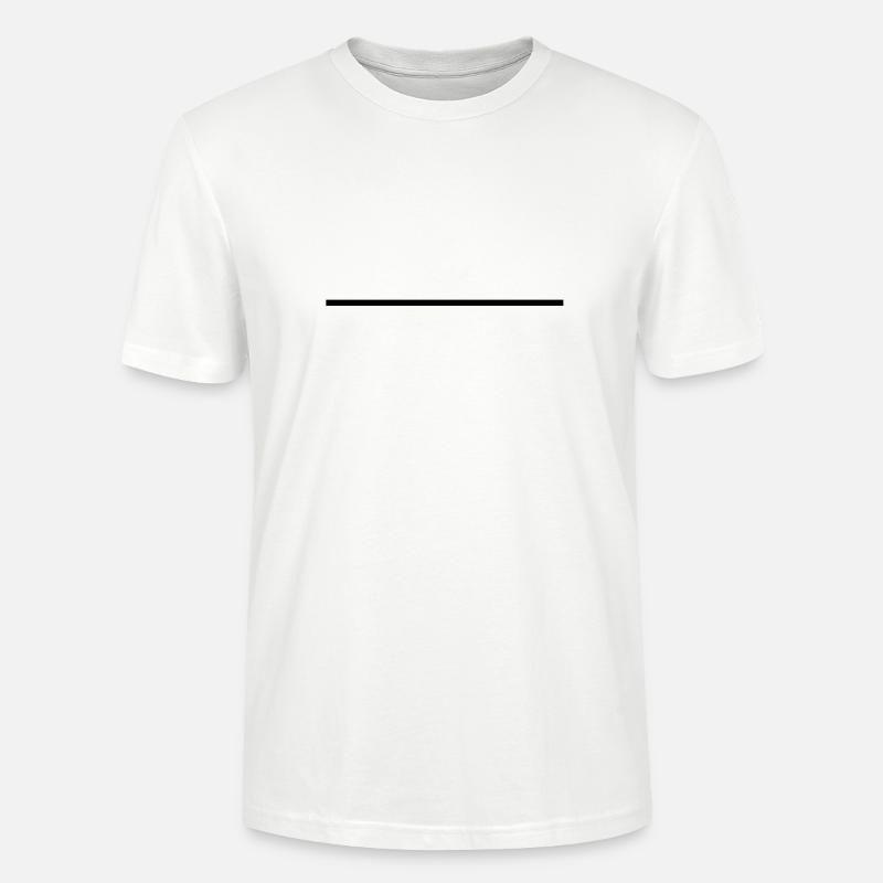 Strich normal - Stanley/Stella Unisex Bio-T-Shirt CRAFTER - Weiß