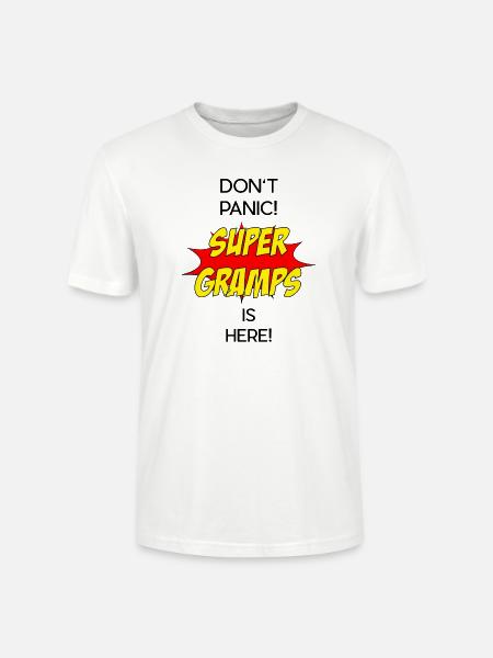 Super Gramps / Super Opa - Stanley/Stella Unisex Bio-T-Shirt CRAFTER - Weiß