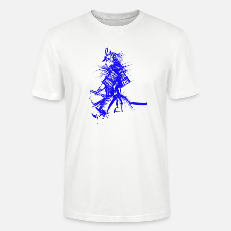 Samurai Design - Stanley/Stella Unisex Bio-T-Shirt CRAFTER - Weiß
