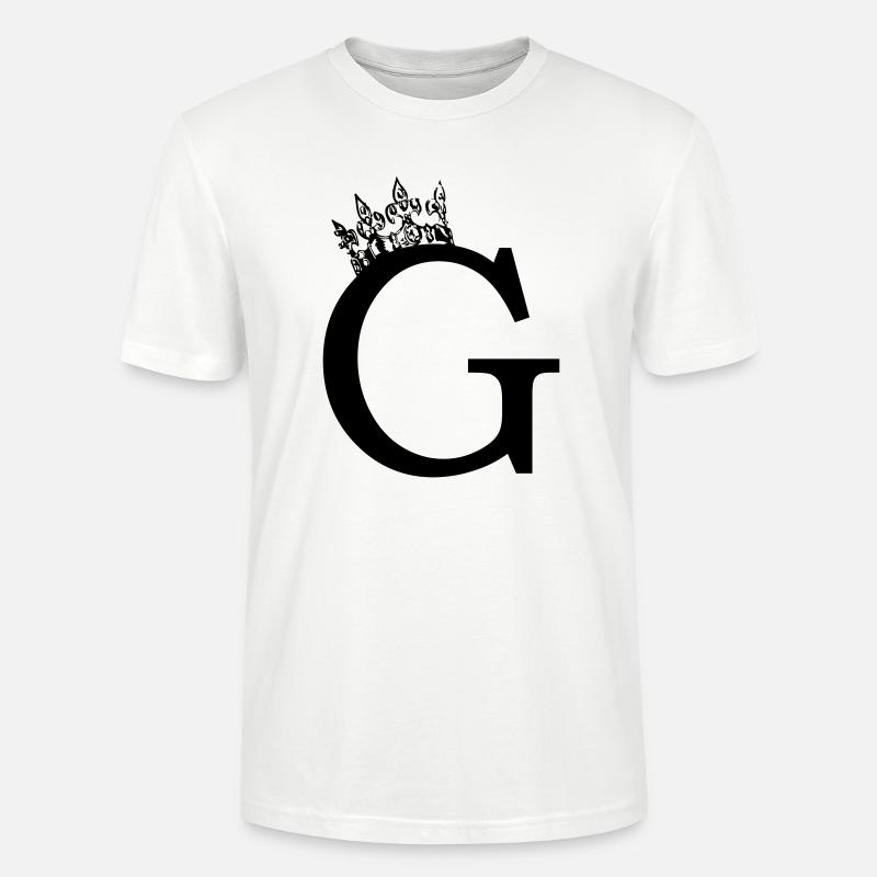 krone G - Stanley/Stella Unisex Bio-T-Shirt CRAFTER - Weiß