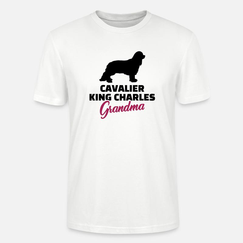 Cavalier King Charles - Stanley/Stella Unisex Bio-T-Shirt CRAFTER - Weiß