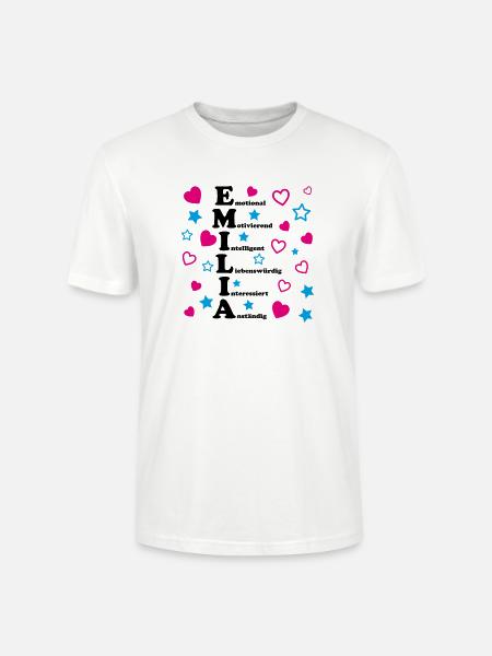 Emilia - Stanley/Stella Unisex Bio-T-Shirt CRAFTER - Weiß