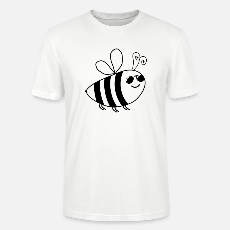 bee - Stanley/Stella Unisex Bio-T-Shirt CRAFTER - Weiß