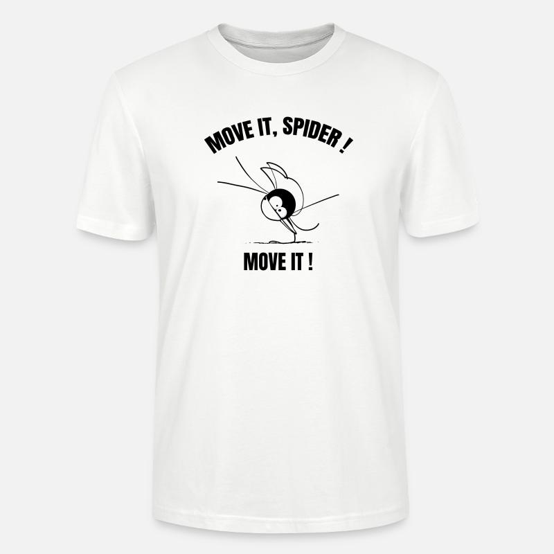 Beth the Spider - Hip-Hop (Textversion) - Stanley/Stella Unisex Bio-T-Shirt CRAFTER - Weiß
