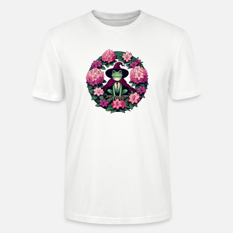 Frosch-Zauberer - Stanley/Stella Unisex Bio-T-Shirt CRAFTER - Weiß