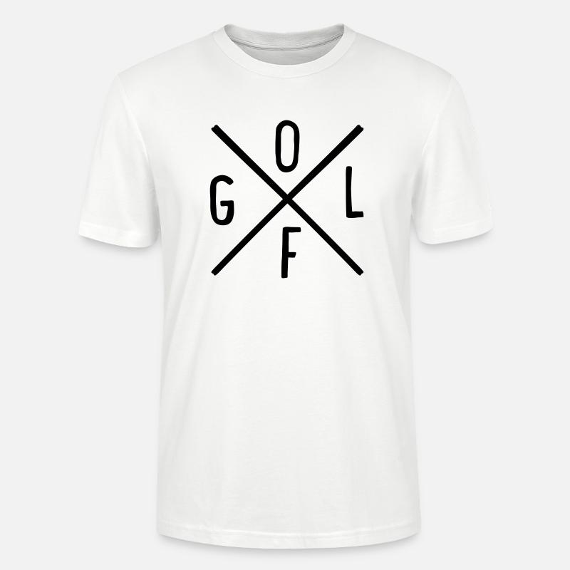 Golf - Stanley/Stella Unisex Bio-T-Shirt CRAFTER - Weiß