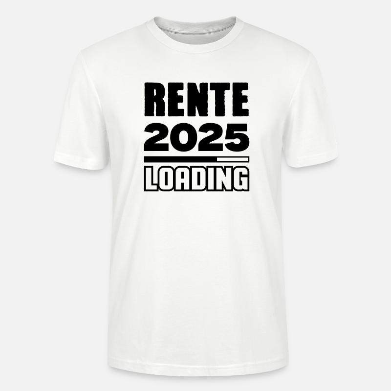 rente loading 2025 - Stanley/Stella Unisex Bio-T-Shirt CRAFTER - Weiß