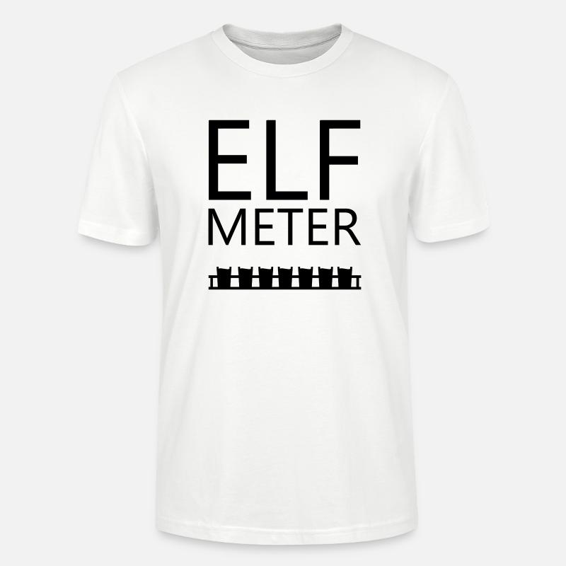 Elf Meter Bier - Stanley/Stella Unisex Bio-T-Shirt CRAFTER - Weiß