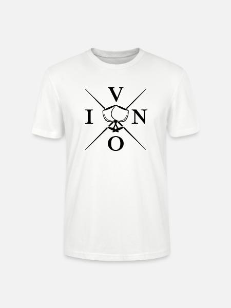 vino design symbol - Stanley/Stella Unisex Bio-T-Shirt CRAFTER - Weiß