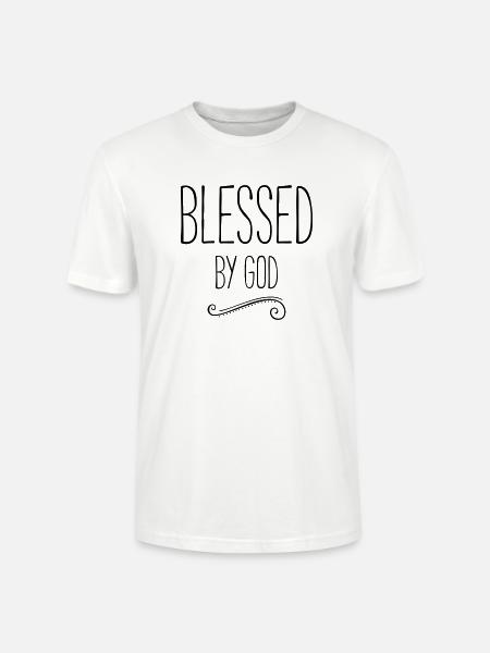 blessed by god - Stanley/Stella Unisex Bio-T-Shirt CRAFTER - Weiß