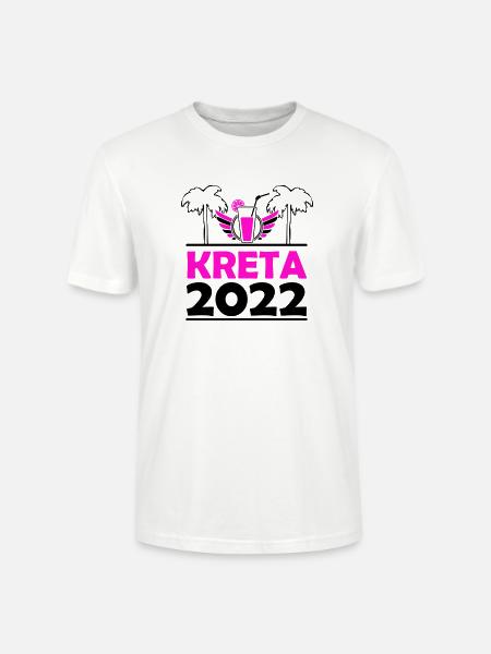 Kreta 2022 - Stanley/Stella Unisex Bio-T-Shirt CRAFTER - Weiß