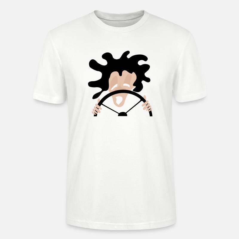 Fahrer - Stanley/Stella Unisex Bio-T-Shirt CRAFTER - Weiß