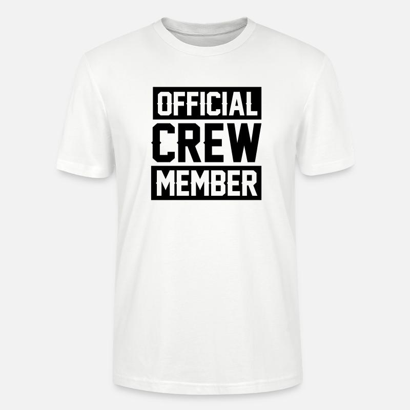Membre d’équipage - T-shirt bio CRAFTER Stanley Stella Unisexe - blanc
