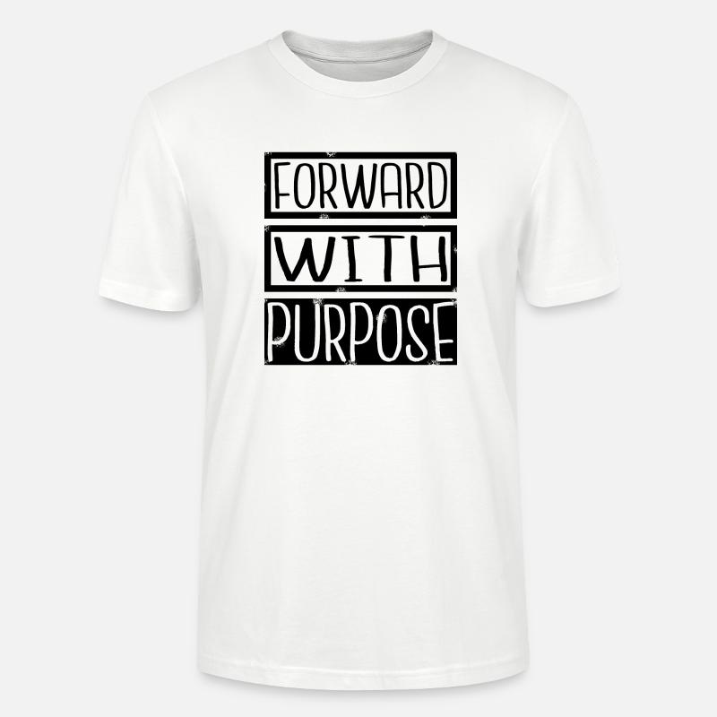 progress growth change development enthusiasm - Stanley/Stella Unisex Bio-T-Shirt CRAFTER - Weiß