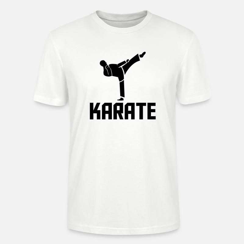 karate - Stanley/Stella Unisex Bio-T-Shirt CRAFTER - Weiß