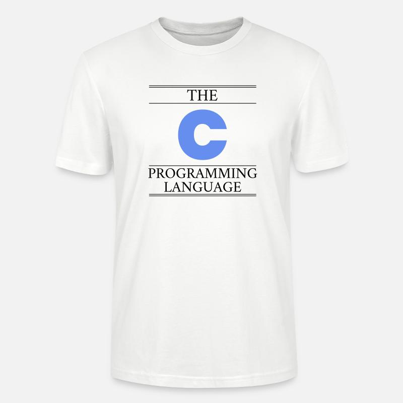 Le langage de programmation C - T-shirt bio CRAFTER Stanley Stella Unisexe - blanc