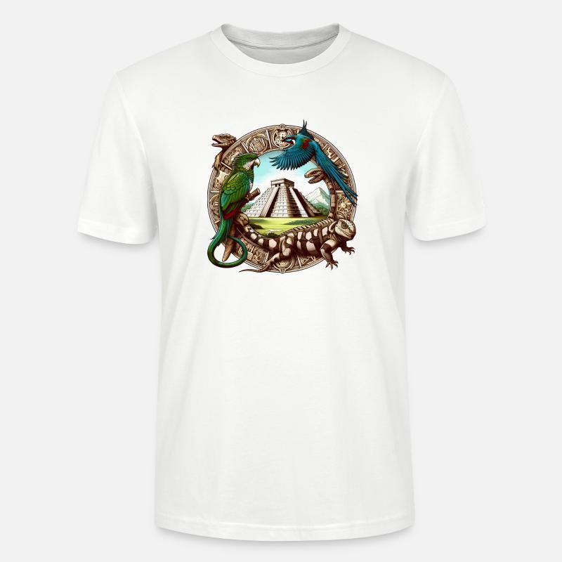 Wunder der Maya - Stanley/Stella Unisex Bio-T-Shirt CRAFTER - Weiß
