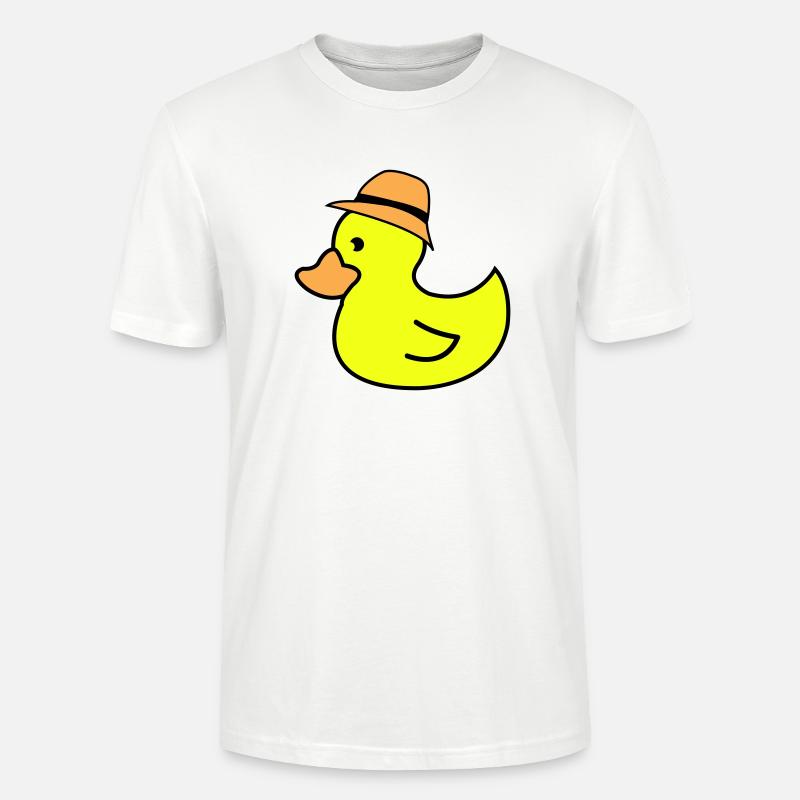ente hut - Stanley/Stella Unisex Bio-T-Shirt CRAFTER - Weiß