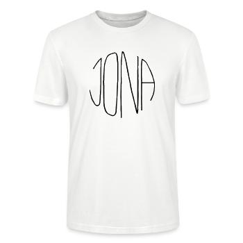 Porte-malheur - T-shirt bio CRAFTER Stanley Stella Unisexe - blanc - Devant - Alina (178cm) & Michal (187cm)