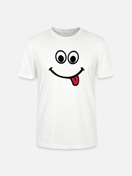 Gesicht - Stanley/Stella Unisex Bio-T-Shirt CRAFTER - Weiß