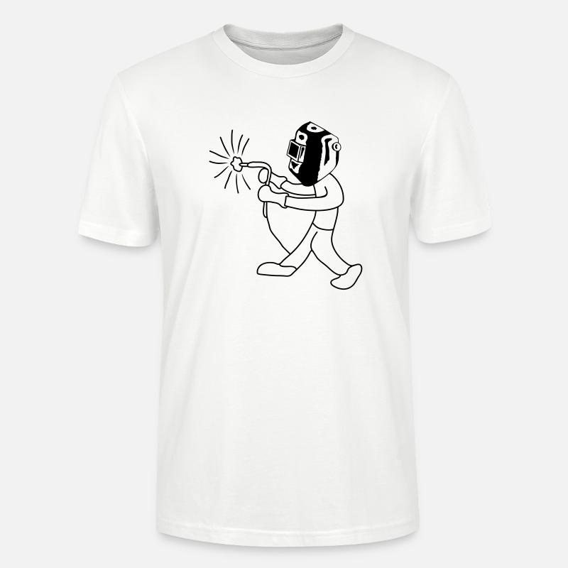 Welder - T-shirt bio CRAFTER Stanley Stella Unisexe - blanc