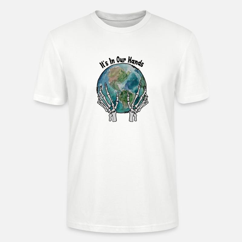 Der Planet - Stanley/Stella Unisex Bio-T-Shirt CRAFTER - Weiß