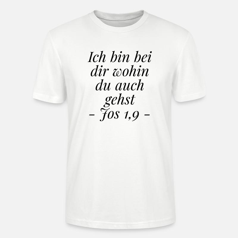 Bei dir - Stanley/Stella Unisex Bio-T-Shirt CRAFTER - Weiß