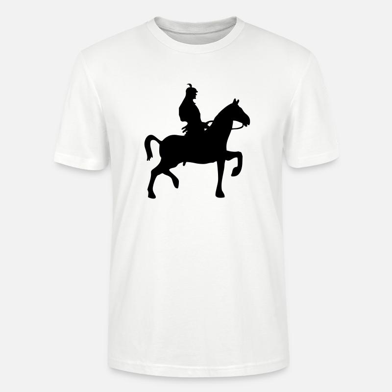 samurai reiter - Stanley/Stella Unisex Bio-T-Shirt CRAFTER - Weiß