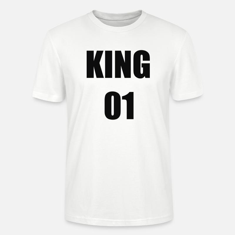 King - Stanley/Stella Unisex Bio-T-Shirt CRAFTER - Weiß