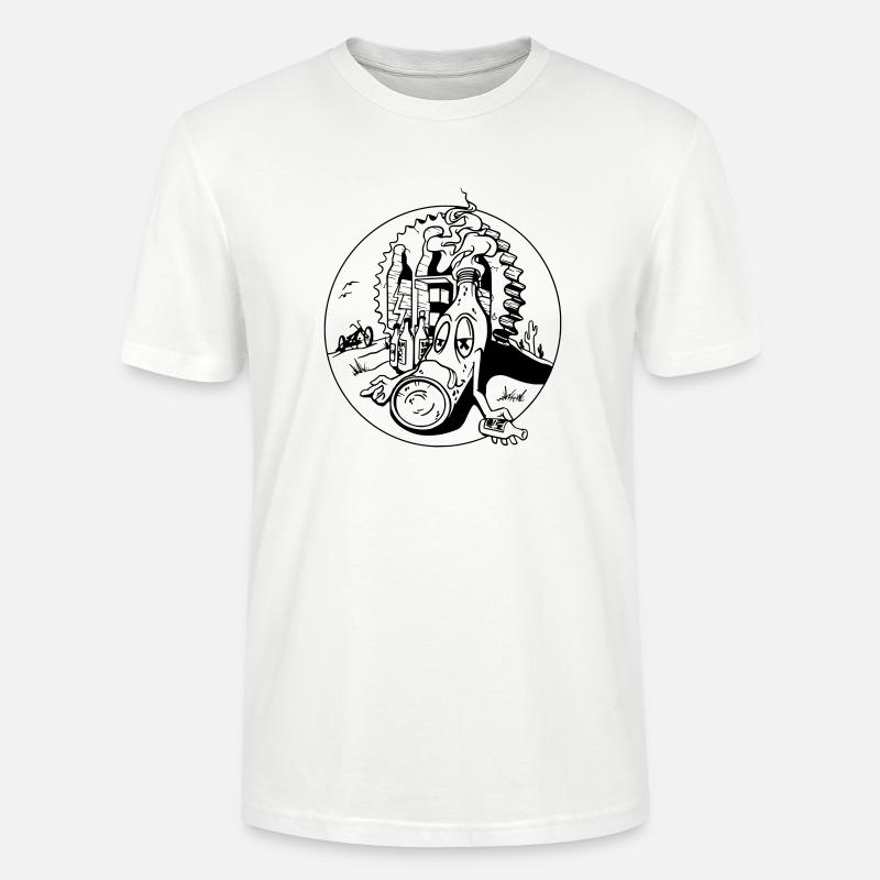 Lay Down - Stanley/Stella Unisex Bio-T-Shirt CRAFTER - Weiß