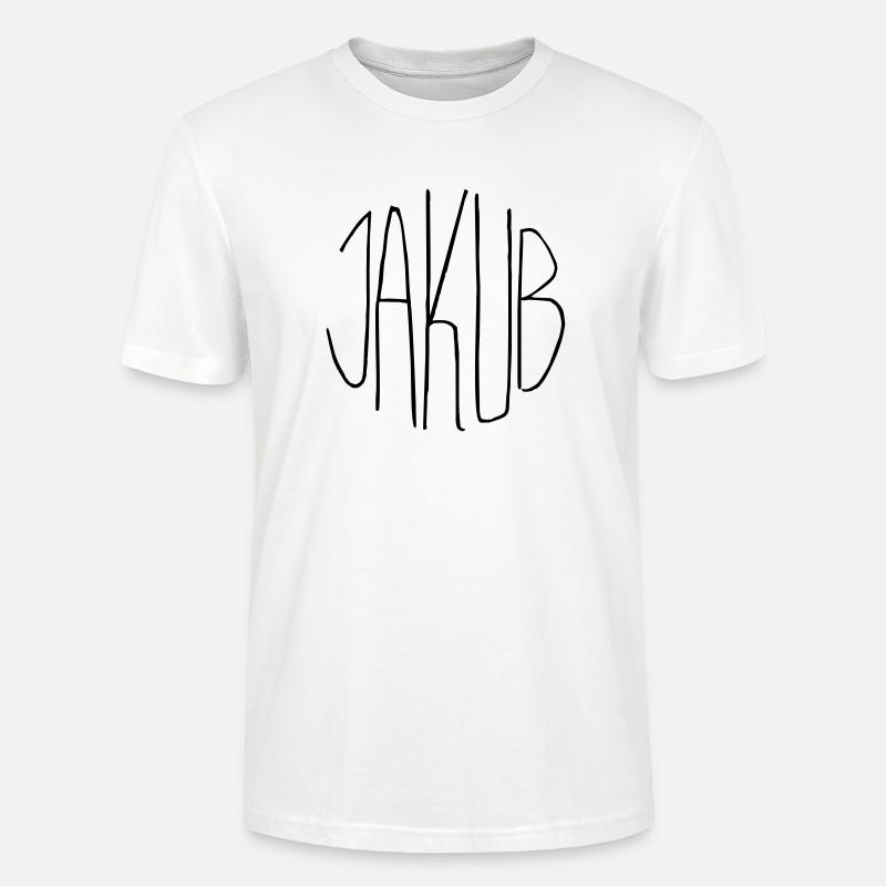 Jakub - Stanley/Stella Unisex Bio-T-Shirt CRAFTER - Weiß