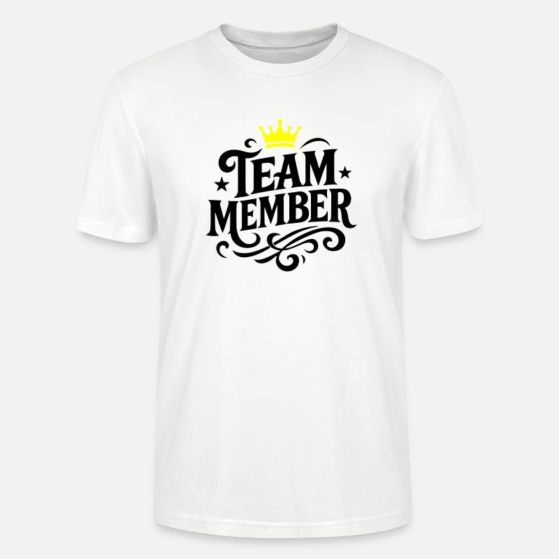 Groupe de membres de l’équipe - T-shirt bio CRAFTER Stanley Stella Unisexe - blanc