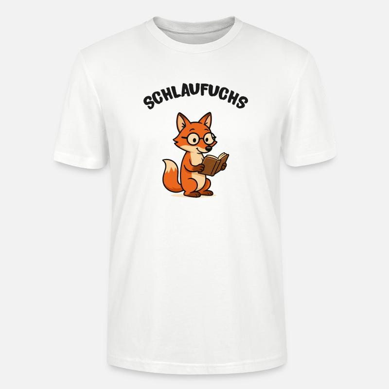 fuchs schlaufuchs - Stanley/Stella Unisex Bio-T-Shirt CRAFTER - Weiß