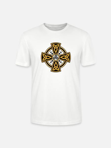Croix Bretonne - T-shirt bio CRAFTER Stanley Stella Unisexe - blanc
