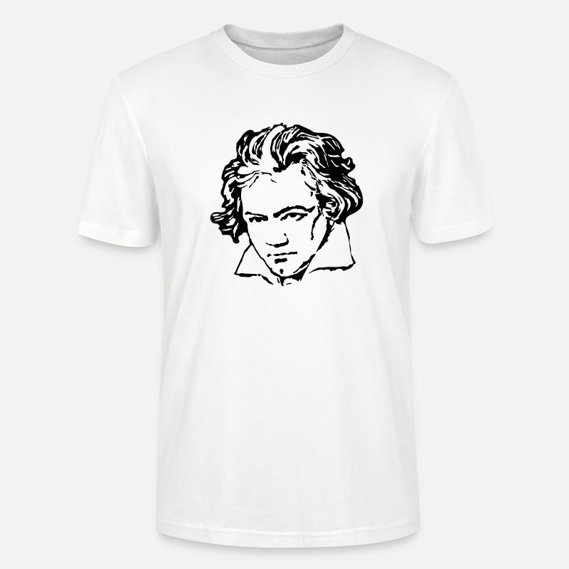 Beethoven - Stanley/Stella Unisex Bio-T-Shirt CRAFTER - Weiß