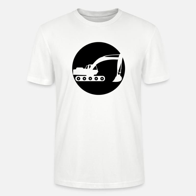 bagger_01 - Stanley/Stella Unisex Bio-T-Shirt CRAFTER - Weiß